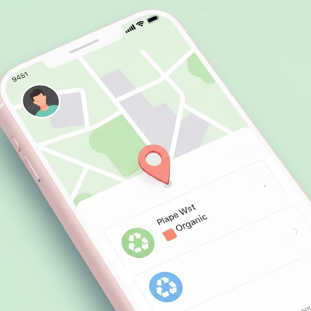 Waste reporting interface